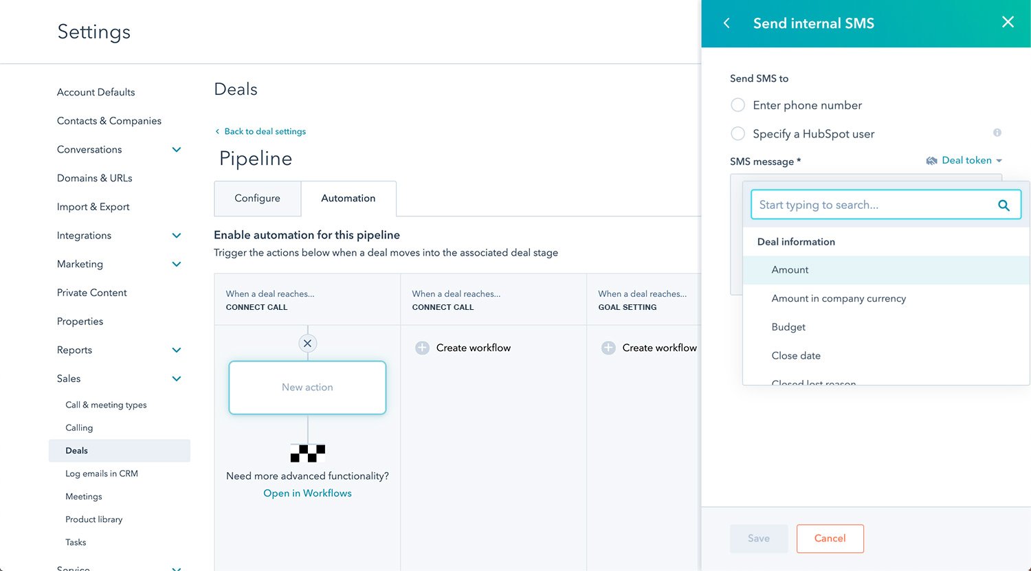 hubspot sales pipeline automation