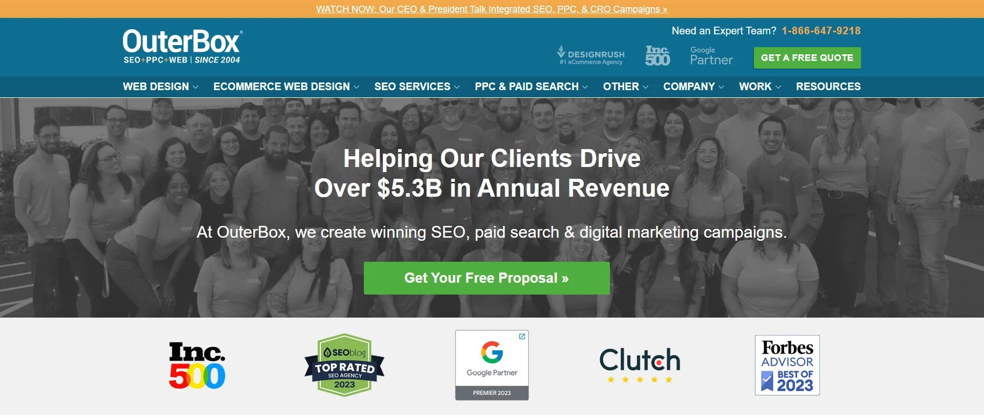 list of ppc agencies in USA