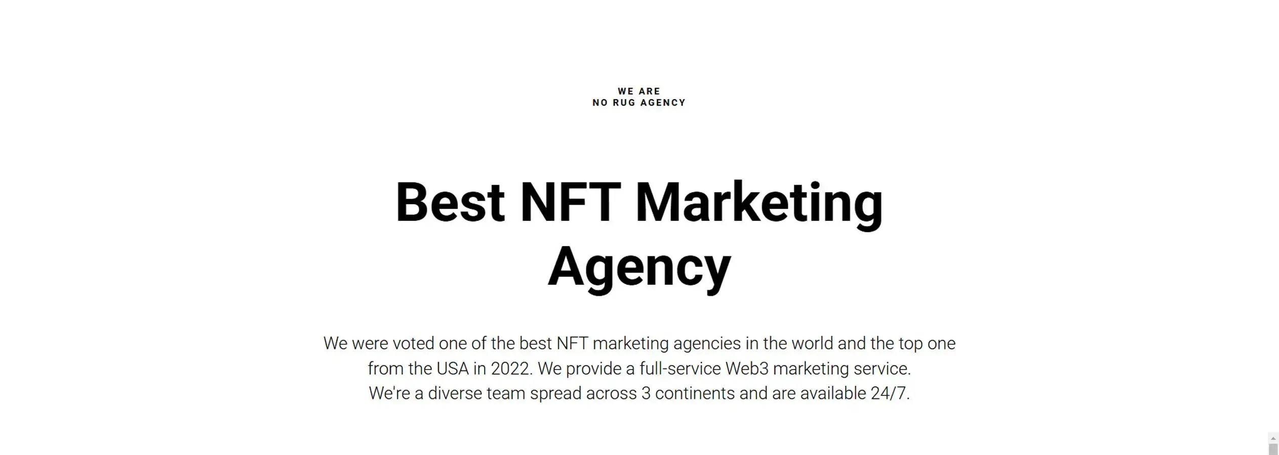 top NFT marketing agency