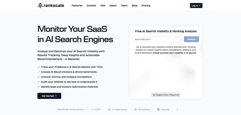 Rankscale.ai - AI SEO Software