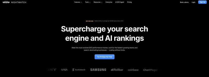 Nightwatch - AI SEO Software