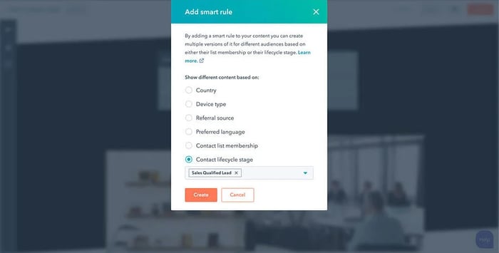 inbound content personalization