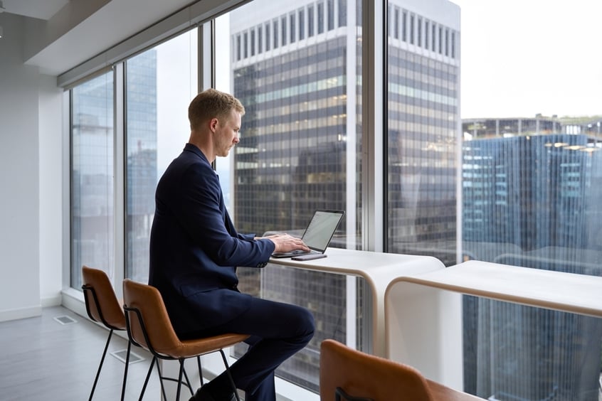 person-doing AI search