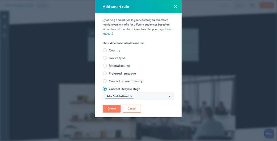 inbound content personalization